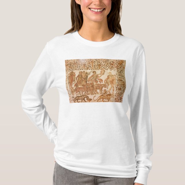 Triumfen av Dionysus Tee Shirt (Framsida)