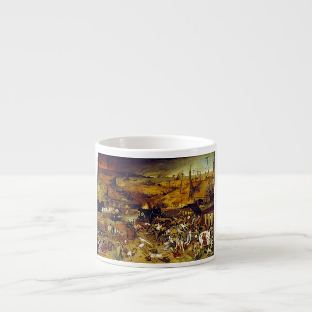 Triumfen av död av Pieter Bruegel fläderen Espressomugg (Framsidan)