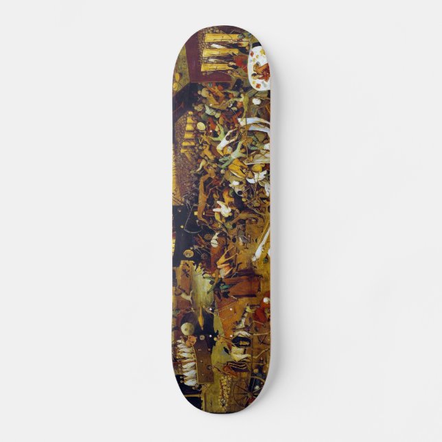 Triumfen av död av Pieter Bruegel fläderen Skateboard Bräda 19,5 Cm (Framsida)