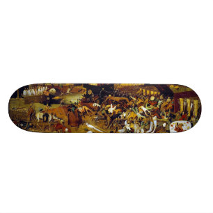 Triumfen av död av Pieter Bruegel fläderen Skateboard Bräda 19,5 Cm