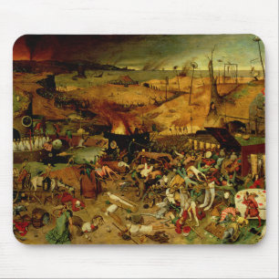 Triumfen av död, c.1562 (olja på panel) musmatta