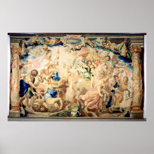 Triumfen av eucharisten poster