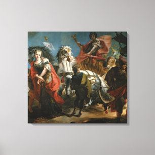 Triumfen av Marcus Aurelius Canvastryck