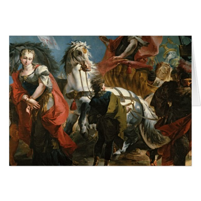 Triumfen av Marcus Aurelius Hälsningskort (Framsidan Horizontal)