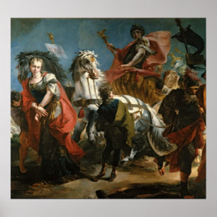 Triumfen av Marcus Aurelius Poster