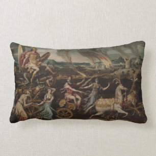 Triumfen av Mars, c.1570 (olja på panel) Lumbarkudde