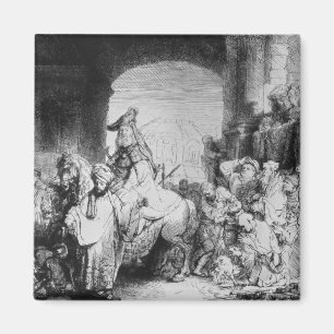 Triumfen av Mordecai, c.1640 Magnet