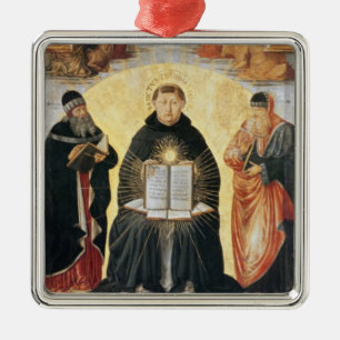 Triumfen av St Thomas Aquinas Julgransprydnad Metall
