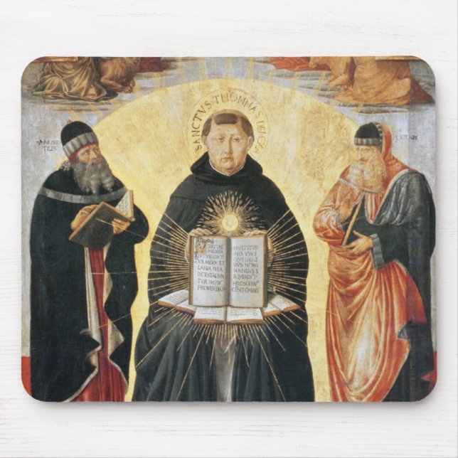 Triumfen av St Thomas Aquinas Musmatta (Framsidan)