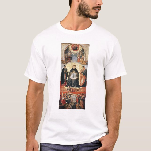 Triumfen av St Thomas Aquinas Tee (Framsida)