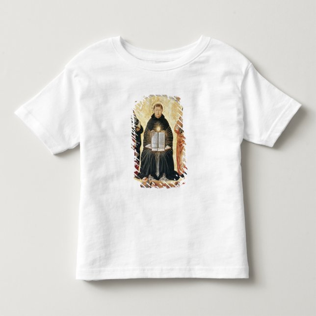 Triumfen av St Thomas Aquinas Tee Shirt (Framsida)