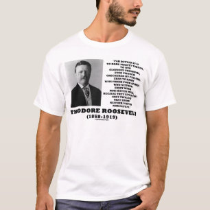 Triumfer för saker för Theodore Roosevelt utmani T-shirt