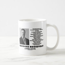 Triumfer för saker för Theodore Roosevelt utmaning Kaffemugg