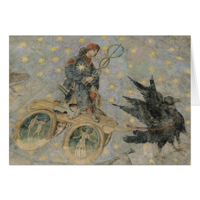 Triumfvagnen av mercuryen, specificerar från välva hälsningskort (Framsidan Horizontal)