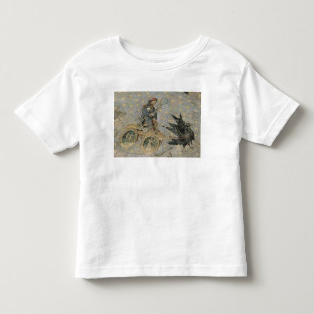 Triumfvagnen av mercuryen, specificerar från välva tee shirt (Framsida)