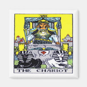 Triumfvagnen Tarot Magnet