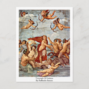Triumh Galatea, Raffaello Sanzio Vykort