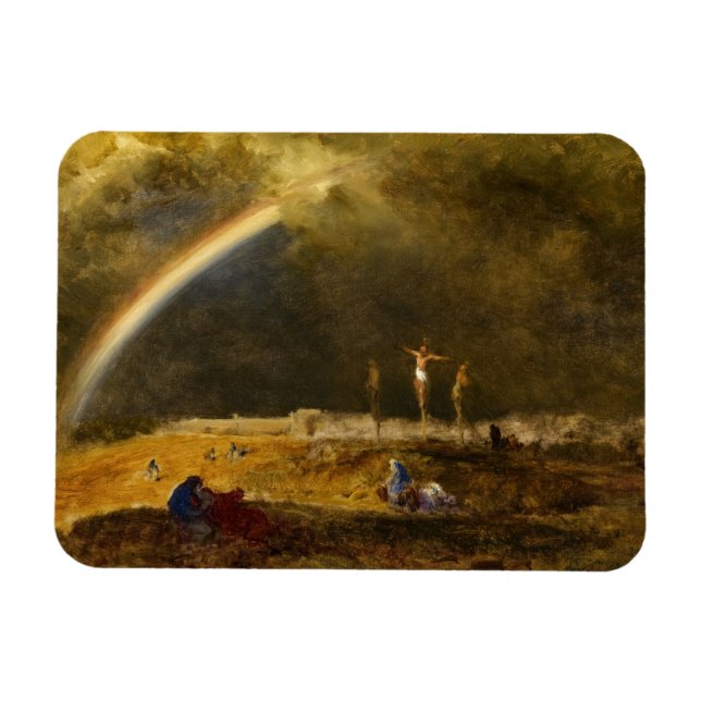 Triumh i Calvariation, 1874 av George Inness Magnet (Horisontell)