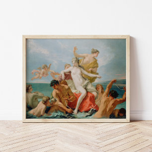 Triumh The Marine Venus Sebastiano Ricci Poster