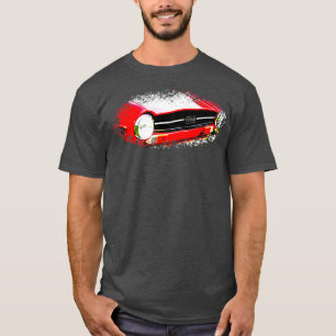 Triumh TR6 1970-talet British Classic inslag utan T Shirt