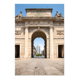 Triumph Arch i centrala Milano Fototryck
