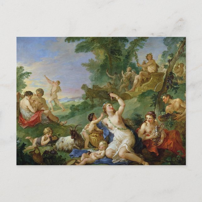Triumph Bacchus Vykort (Framsida)