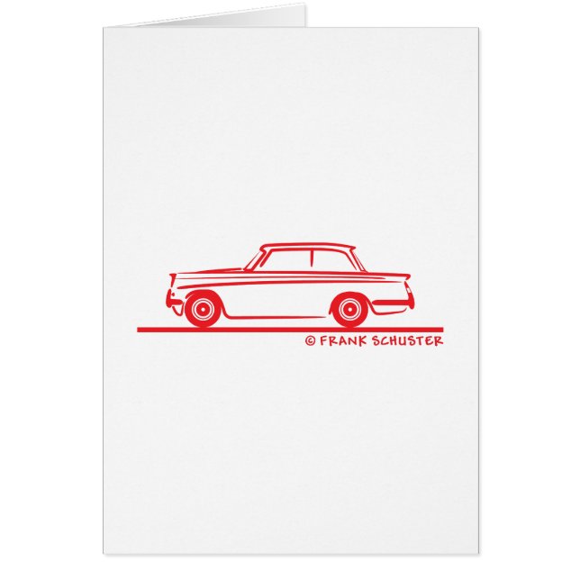 Triumph Herald Hälsningskort (Framsidan)