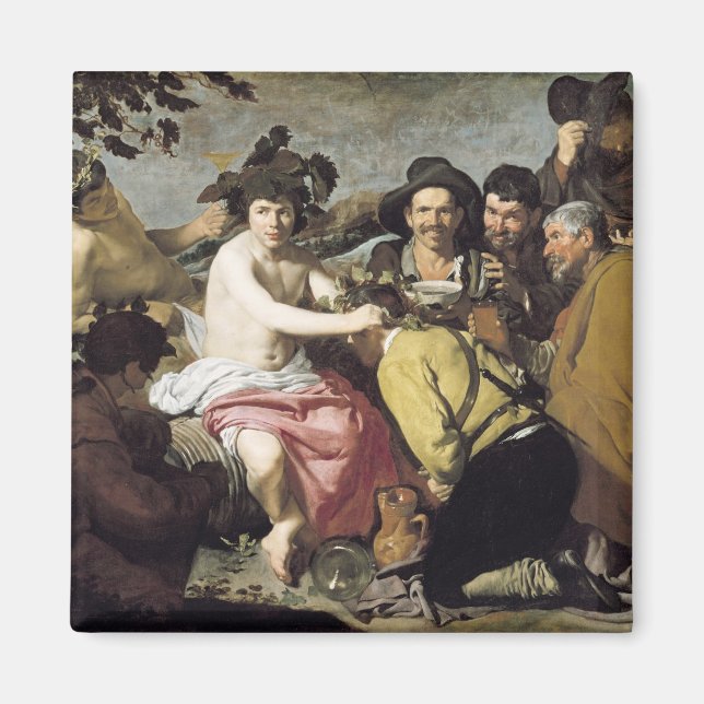 Triumph of Bacchus, 1628 Magnet (Framsidan)