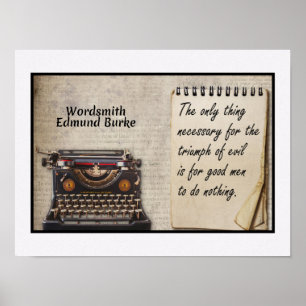 Triumph of Evil Citat Poster