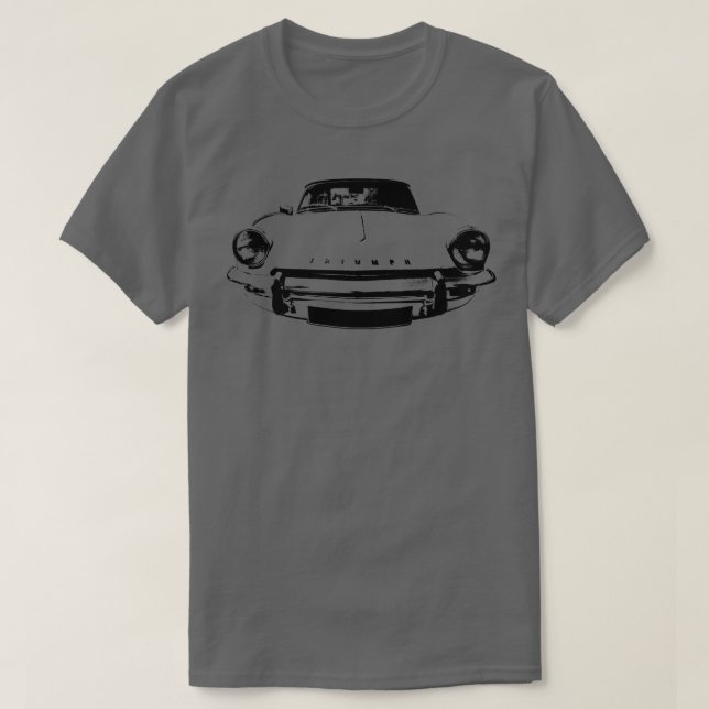 Triumph Spitfire Mk3 1960-talet British Classic mo T Shirt (Design framsida)