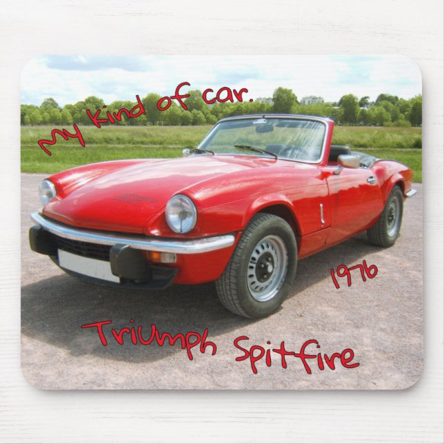 Triumph Spitfire Musmatta (Framsidan)