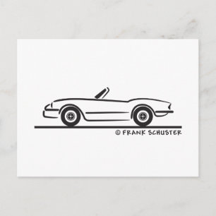 Triumph Spitfire Vykort