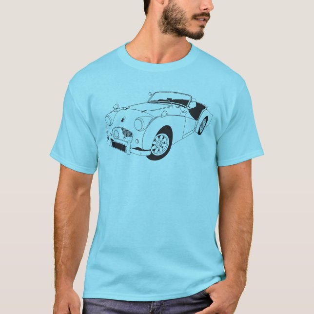 Triumph TR2 T-Shirt (Framsida)