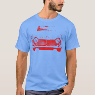 Triumph TR4A 1960-talet British Classic monoblock T Shirt