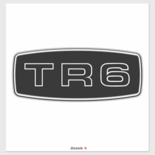 Triumph TR6 Grille Logotyp Klistermärken