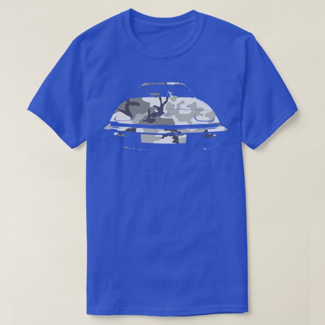Triumph TR7 British Classic monoblock urban camo T Shirt (Design framsida)
