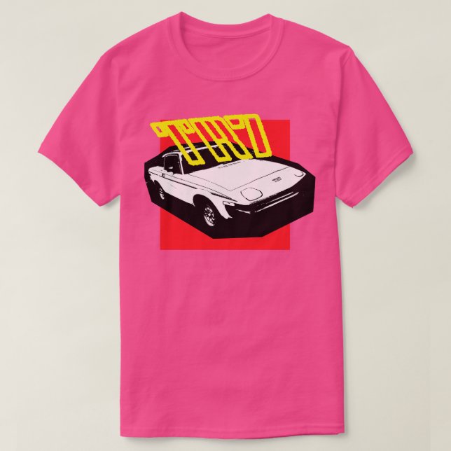 Triumph TR7 klassisk fet återtro T Shirt (Design framsida)