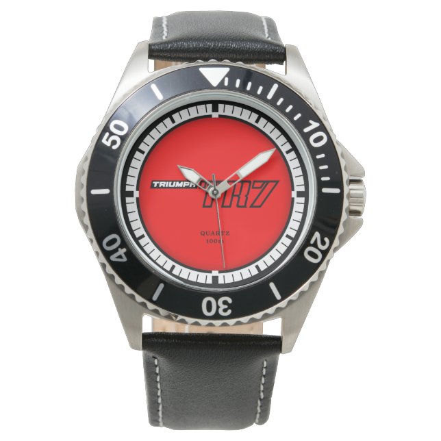 Triumph TR7 Tidigt Logotyp Watch Armbandsur (Framsida)