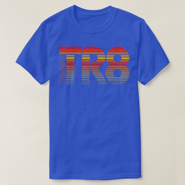 Triumph TR8 T Shirt (Design framsida)