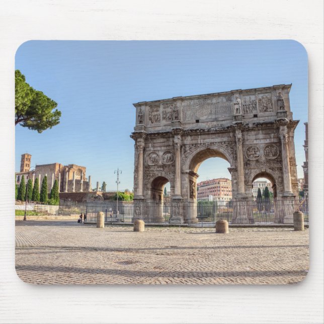 Triumphal Arch of Constantine - Rom, Italien Musmatta (Framsidan)