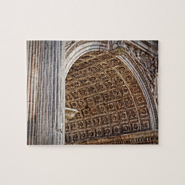 Triumphal Arch vid Roman Forum - 8x10 - 110 pc Pussel (Horisontell)