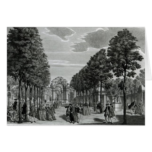 Triumphal Arches, Handel's Statue i söder Hälsningskort (Framsidan Horizontal)