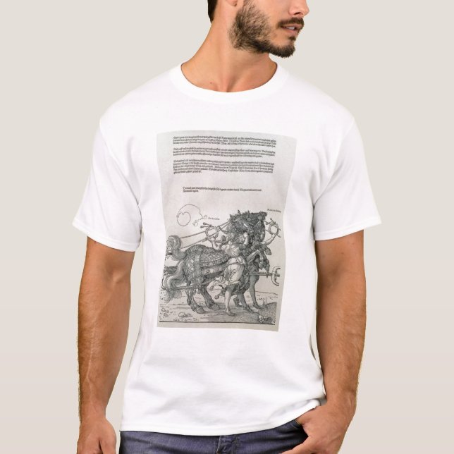 Triumphal triumfvagn av kejsaren Maximilian mig T Shirt (Framsida)