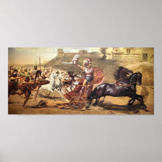 Triumphant Achilles Poster (Framsidan)