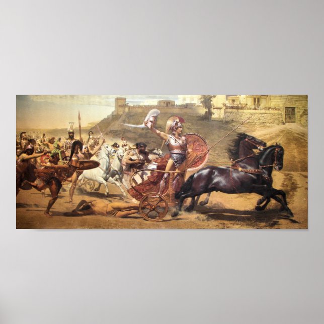 Triumphant Achilles Poster (Framsidan)