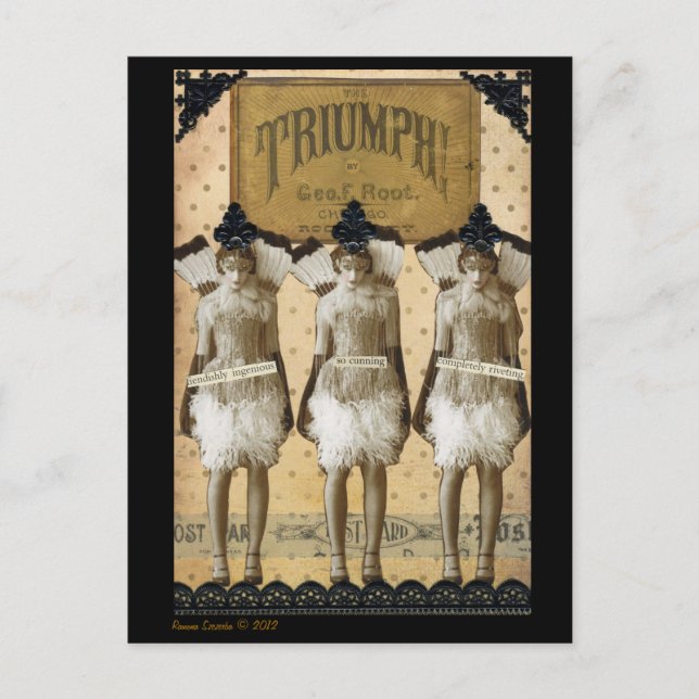 Triumphant vykort (Framsida)