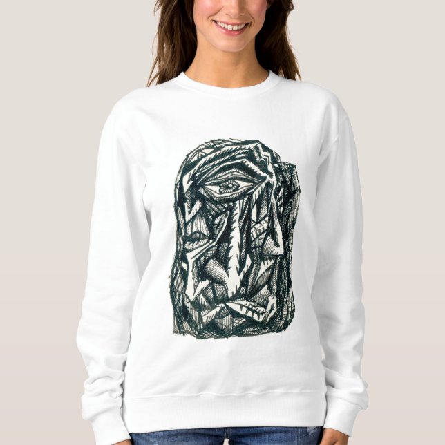 Triumvirat, bläck teckning, T-shirt (Framsida)