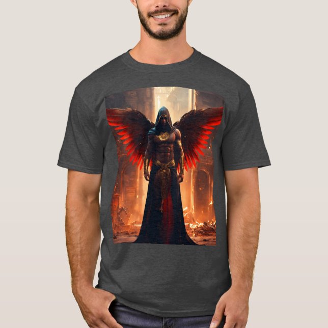 "Triumvirat: Man, Djävulen, Angel Esport Tee (Framsida)