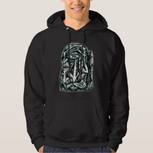 Triumvirate, bläck teckning, Hoodie