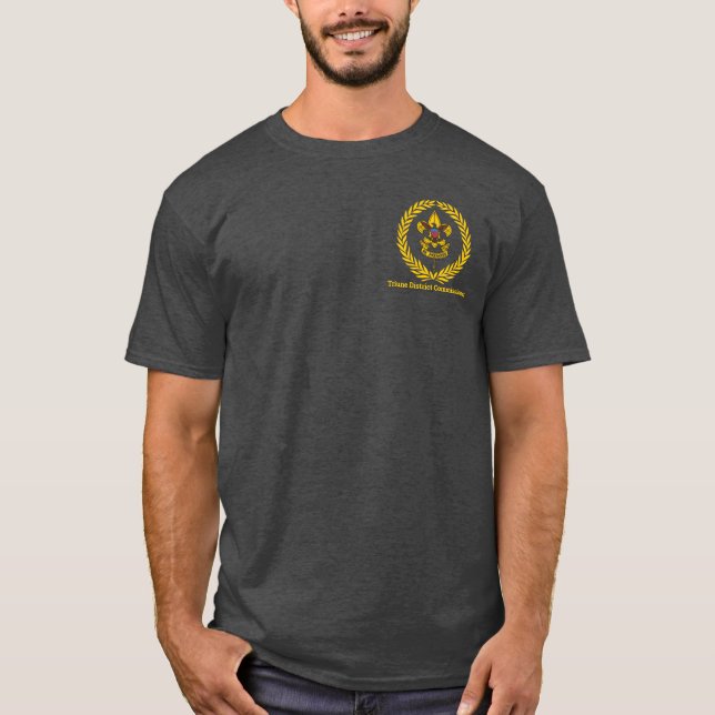Triune-distriktets kommissärskjorta t shirt (Framsida)